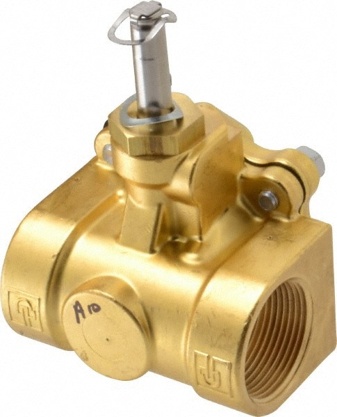 Solenoid Valve: 2-Way, 1-1/4